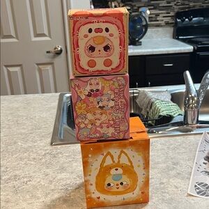 Baby three Cute Animal-Themed Decorative Boxes